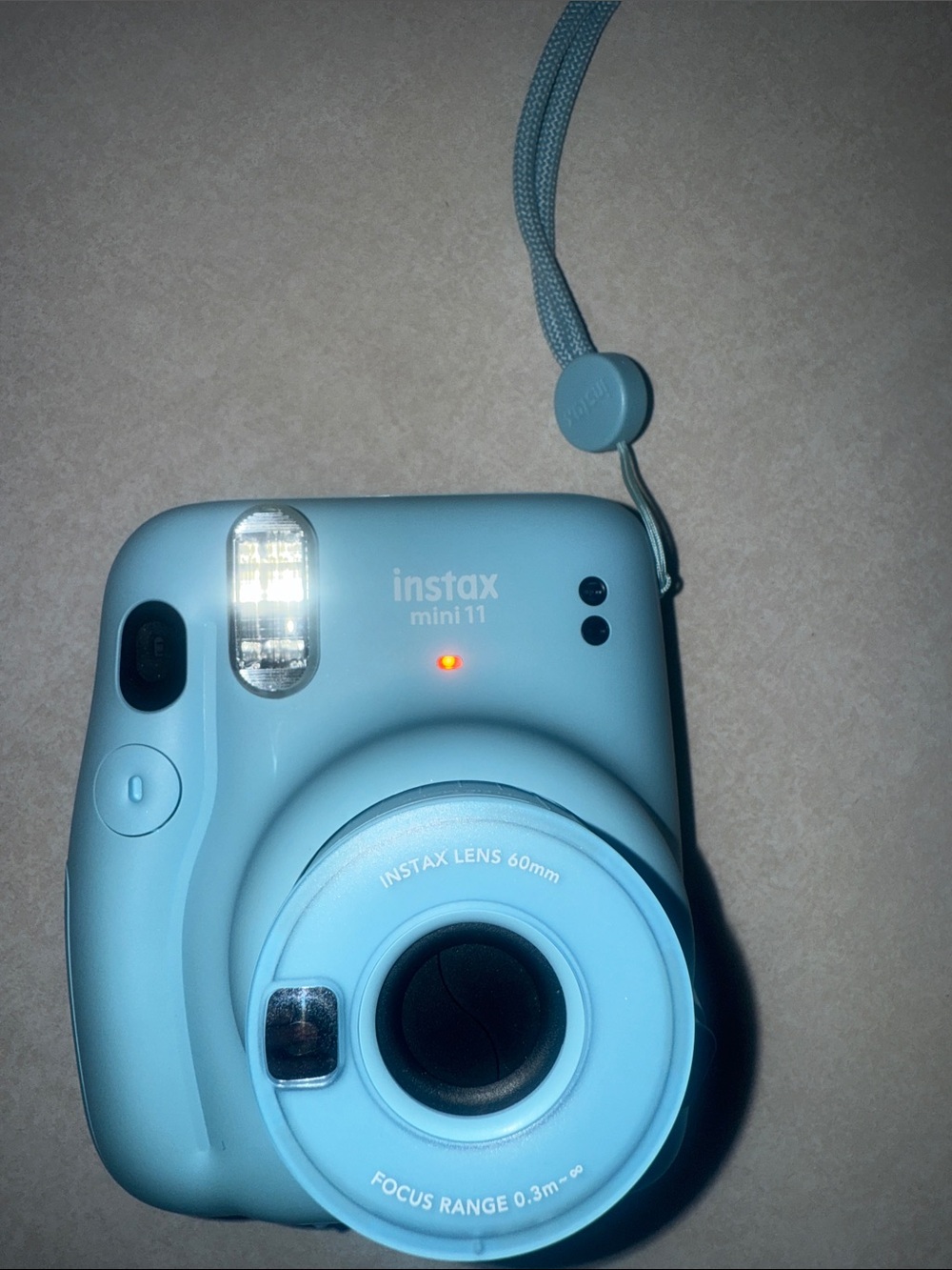 Fujifilm Instax Mini 11 Instant Camera - Light Blue
